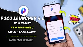 New Poco Launcher Update for Poco Devices - Mind blowing glowing updates 😅🤣 screenshot 5