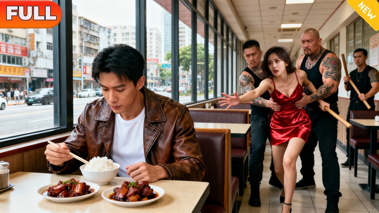 囂張富二代餐廳圍堵美女總裁，卻不知道旁邊吃飯的窮小子是戰神，一個舉動富二代跪地求饒，美女總裁倒貼求娶求保護 #短劇 #逆襲 #戰神