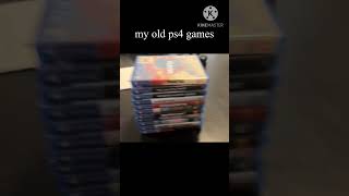 My ps4 games