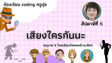 06 CODING อนุบาล 2 สัปดาห์ที่ 6