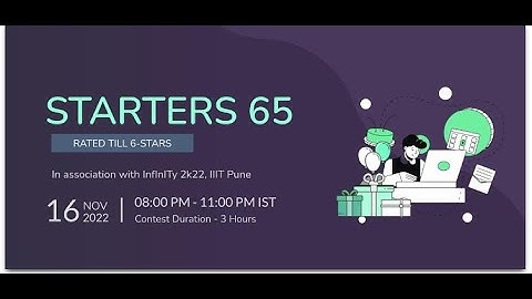Binod codechef solution | Starter 65 codechef solutions | #codechef #codechefsolution