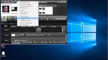 Uninstall Camtasia Studio v8.6 on Windows 10
