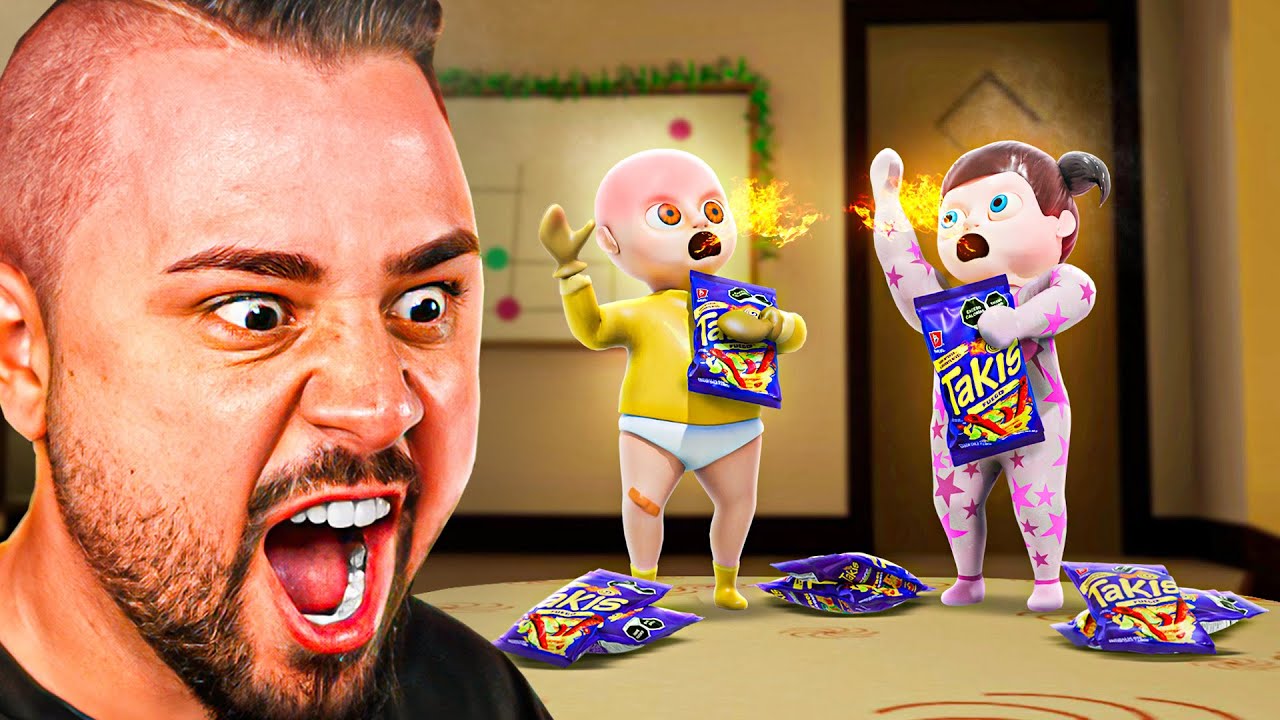 MEINE BABYS DÜFEN NUR NOCH TAKIS ESSEN!🌶️(The Baby in Yellow Mods=