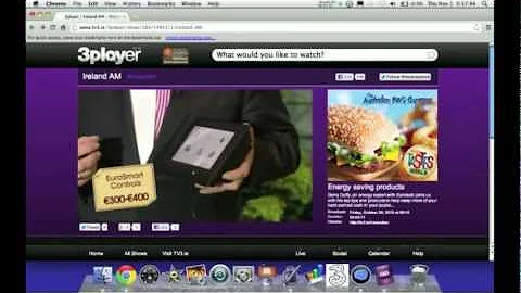 Gerard Duffy Eurotech live on TV3's Ireland AM