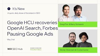 It's New - May 2 - Google HCU recoveries, OpenAI search engine, pausing Google Ads & Forbes coupons by RustyBrick Barry Schwartz Search Engine Roundtable 490 views 4 weeks ago 13 minutes, 57 seconds