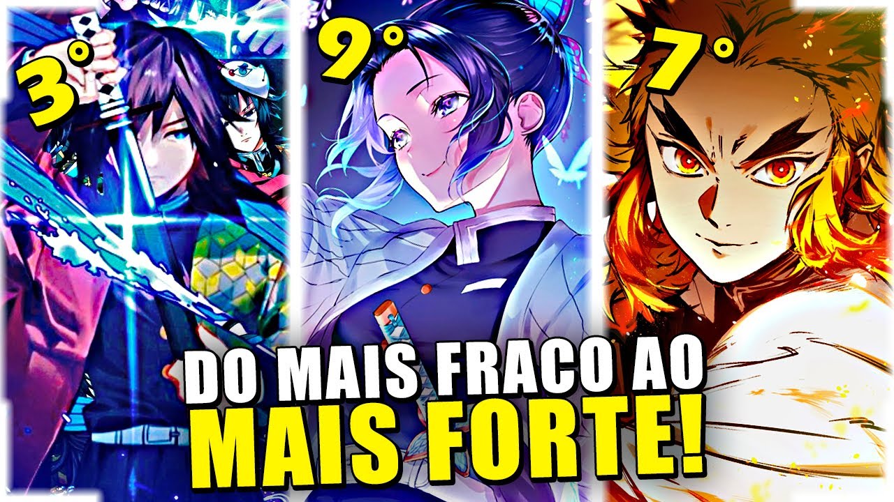 TODOS OS 39 ONIS DE DEMON SLAYER NÍVEIS DE PODER