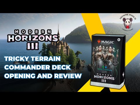 MTG Modern Horizons 3 Commander Deck Unboxing | Tricky
