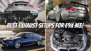 BMW E9X M3 S65 BEST SOUNDING EXHAUST COMPILATION! (E90, E92, E93 M3)