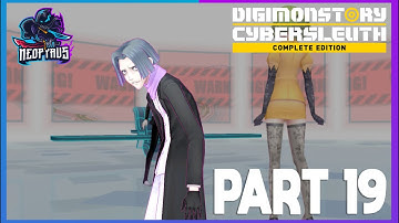 DIGIMON STORY CYBER SLEUTH Walkthrough Gameplay Part 19 - HE KNOWS WE"RE HERE