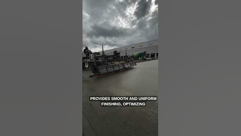 Laser Screed - #concrete #construction #civilengineering #civilengineer #news #machinery #building