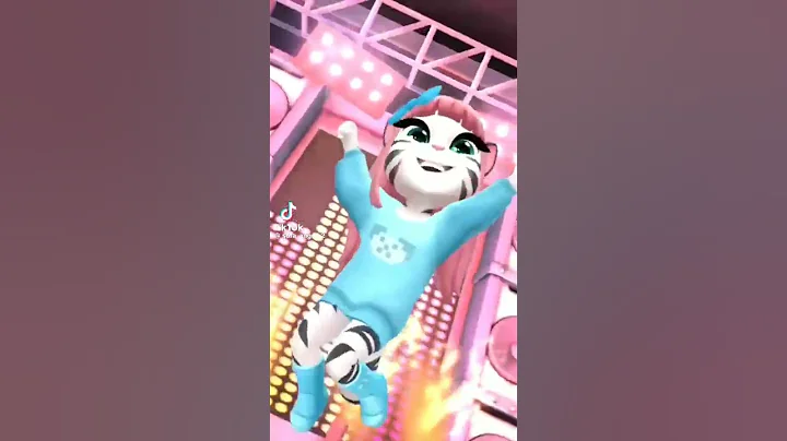 Dance Challenge Time! 💃💫 Shine Together With Talking Angela #lego #mytalkingangela #myangela462