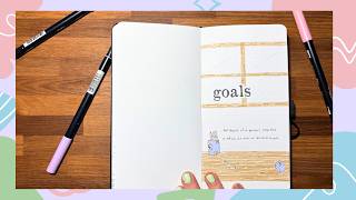 2026 Goals Planner Set Up 🎖️📔