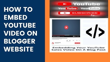 Embedding Your YouTube Sales  Video On A Blogs Post | How to Sales Video on a blog post 2022