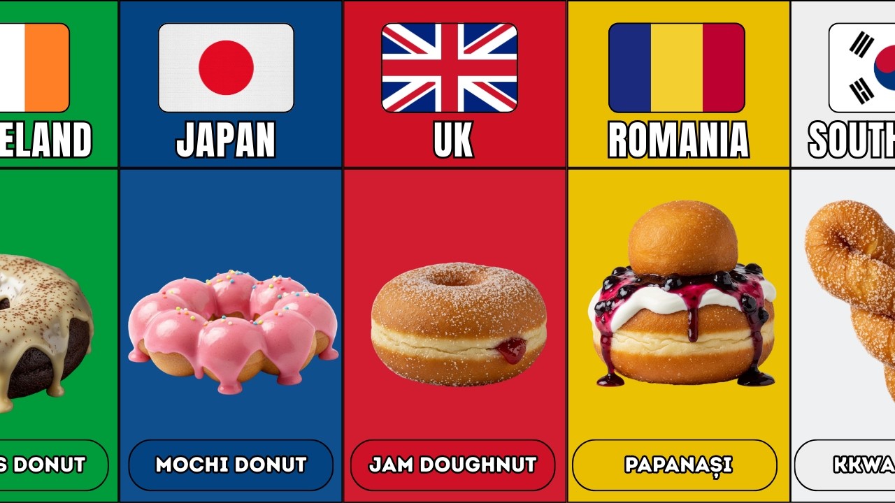 Пончики из разных стран