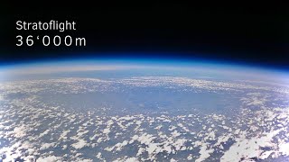 Wetterballon in der Stratosphäre | 36‘000m | Stratoflight