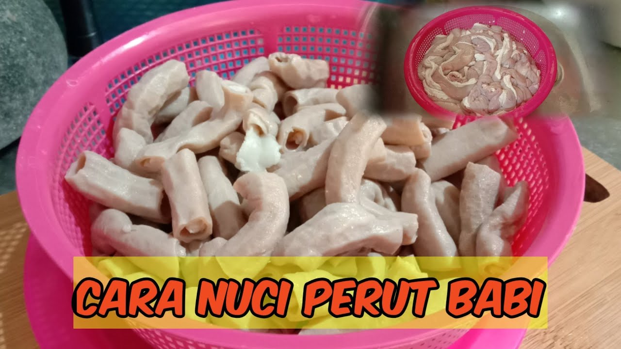 Cara Cara Nuci Perut Babi Enggau Muai Bau Youtube