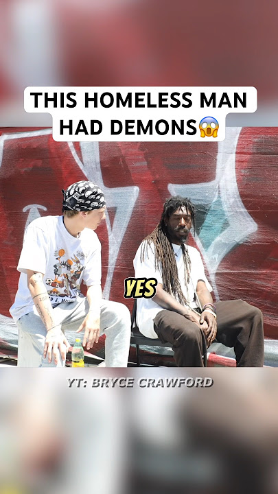 Casting Demons Out Of Homeless Man👹😱 #viral #shorts