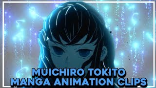 Muichiro Tokito manga animation clips 4k