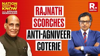 Don’t Play Politics With Nation’s Defence: Rajnath Slams Cong Promise Of Scrapping Agnipath Scheme