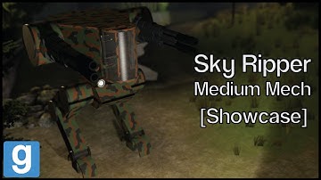 [Showcase] Gmod DakTek "Sky Ripper" Medium mech (Download)