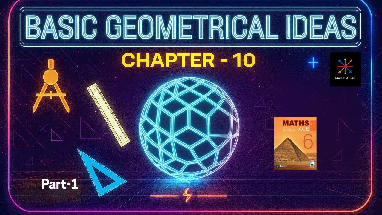 Maths Ace Prime class 6 |Chapter 10 | Basic Geometrical Ideas | Class 6 | Exercise 10.1 | P-1