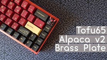 Tofu65 with lubed Alpaca Switches (v2) Sound Test