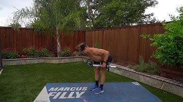 Dual Dumbbell Bent Over Row Isometric