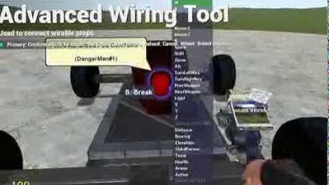 How To Make a Simple WASD Car Using WireMod Gmod 13