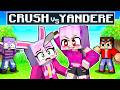 My YANDERE Kidnapped my CRUSH in Minecraft!