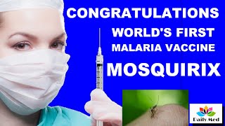 World’s First Malaria Vaccine MOSQUIRIX || Game Changer For Preventing Malaria || Daily MED