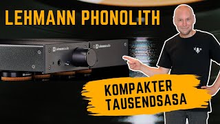 Lehmannaudio Phonolith – three things at once!
