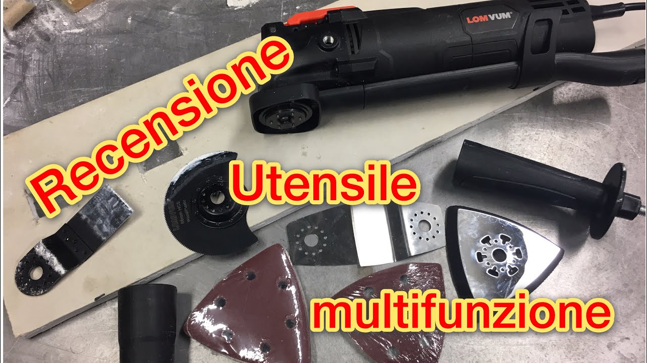 Multitool Oscillante Silverline 430787 - 300W, 6 Velocit&agrave;, Con Accessori Per Taglio E Levigatura