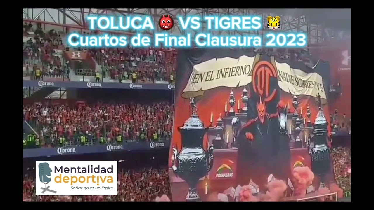 TIFOS DE LBR 🎉Y TOLUCA 👹🚩