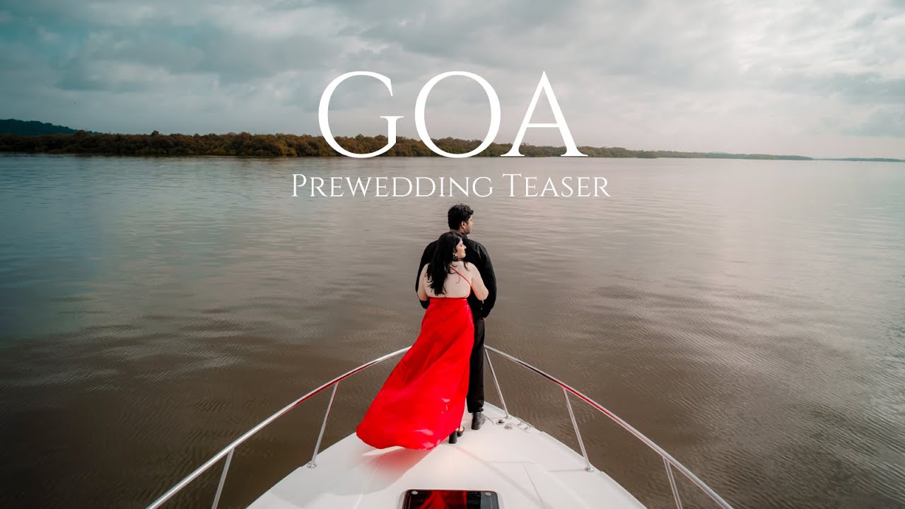 Goa Prewedding Teaser | Karan & Rashmi | 4K Video | Lens Media Photography
