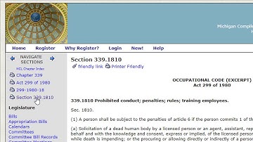 3.2.1 ~ How Codified Law is Organized