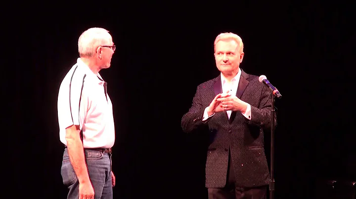 Jeff Hobson performs hilarious magic trick at Over...