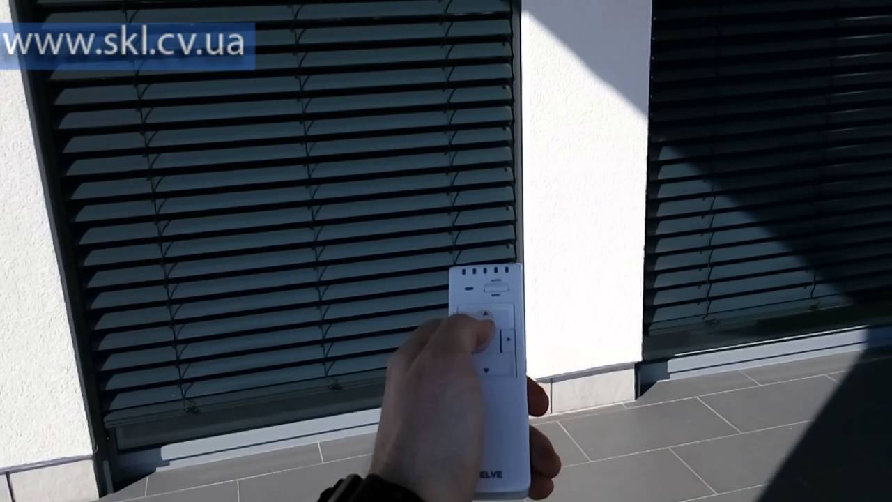 Рафшторы фасадные наружные жалюзи - YouTube