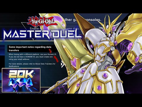 WAIT! DO NOT LINK YOUR KONAMI ACCOUNTS [YGO MASTER DUEL] 20K FREE GEMS! -  YouTube