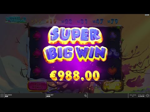 Winterberries 2 (Yggdrasil Gaming) 🍓 Online Slot SUPER BIG WIN! 💲