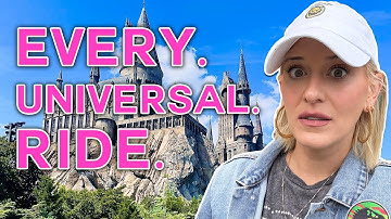 EVERY Universal Orlando Ride In ONE DAY: Islands Of Adventure | Ride & Rank Challenge