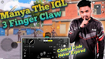 Mastering the 3 Finger Controls in Pubg|Bgmi | IQOOSOUL MANYA |@GodLmanyaa