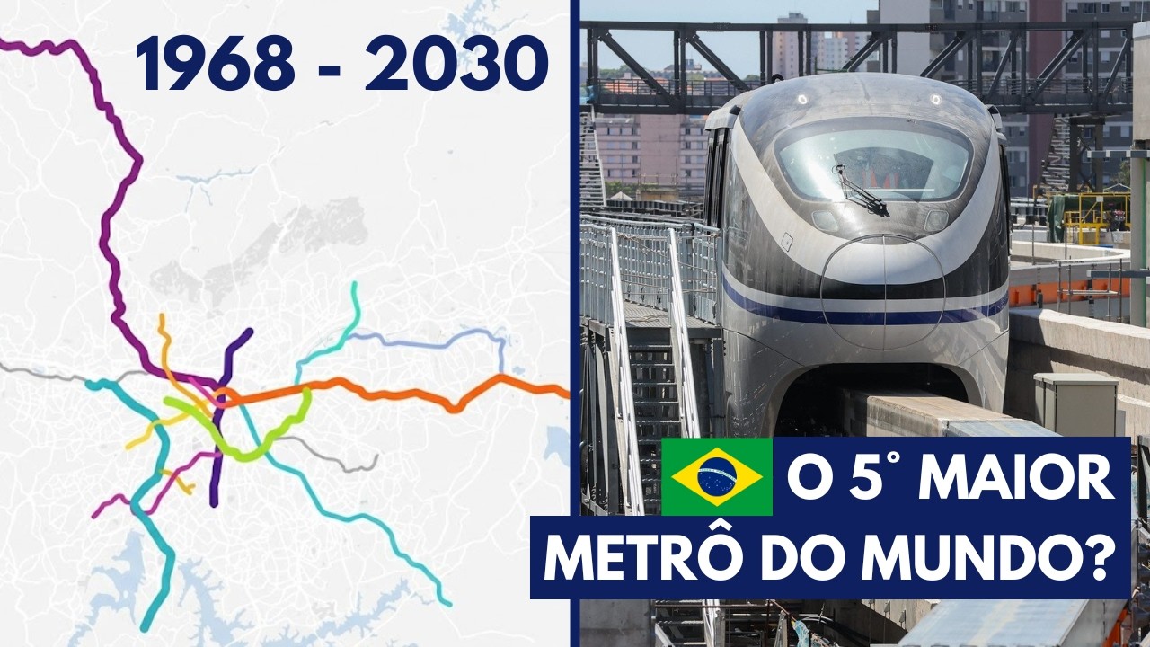 A História do Metro de São Paulo