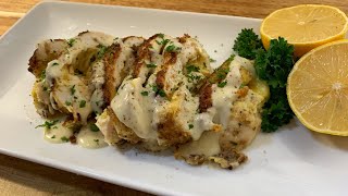 DELICIOUS Crispy Chicken Cordon Bleu Recipe | Brace Yourself It is Untraditional! - YUMMY