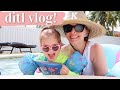 hang out with us at mimi's house! | REAL DAY IN THE LIFE WITH 2 KIDS | KAYLA BUELL