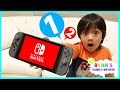 Nintendo Switch Unboxing and 1-2-Switch! Gameplay on Family Game Night