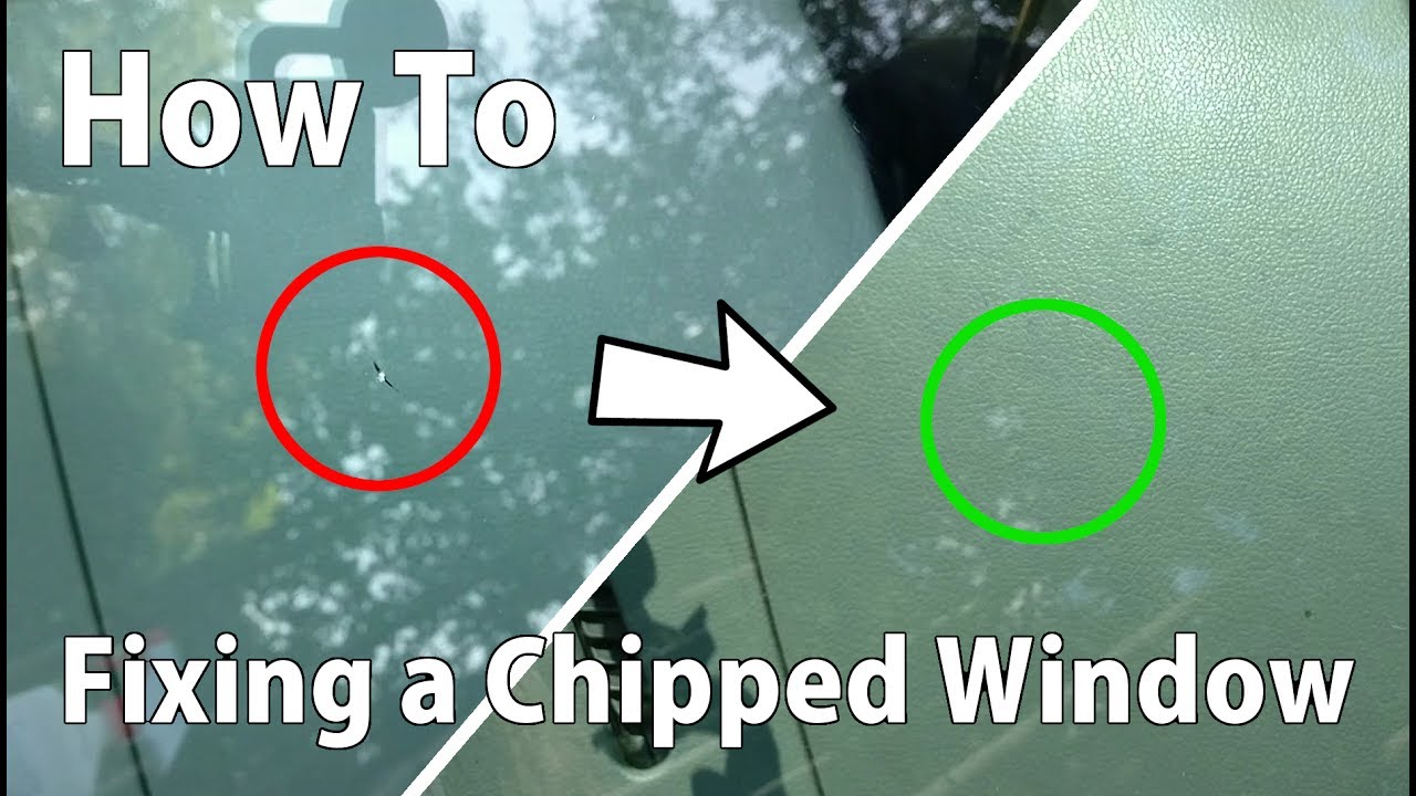 How to Repair a Windshield Rock Chip YouTube