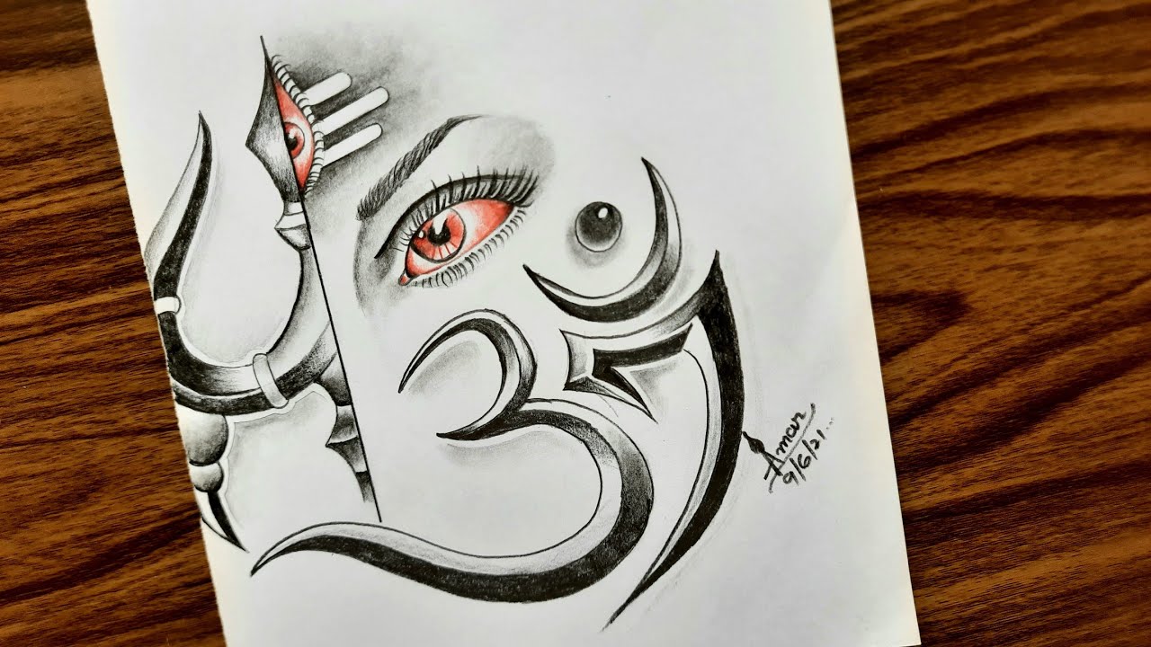 Sharmila Arts  Lord Shivapencil sketch  Facebook