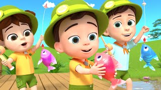 Once I Caught A Fish Alive | Popular Nursery Rhymes & Kids Songs