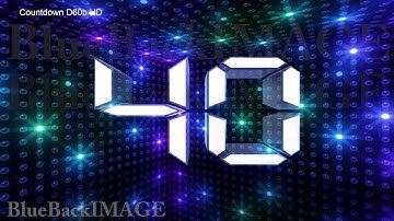 Countdown Numbers Digits timer count intro leader trailer Countdown D60b HD