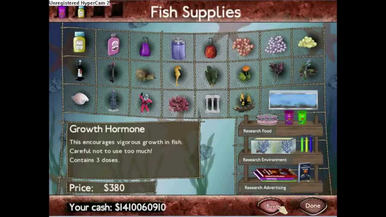 fish tycoon games